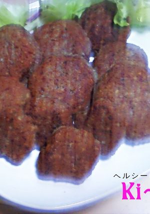 お弁当にも！ヘルシーレンコンバーグ★-レシピのメイン写真