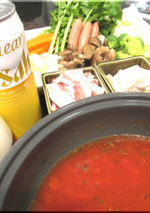 栄養満点な『トマトの赤いちから鍋』-レシピのメイン写真