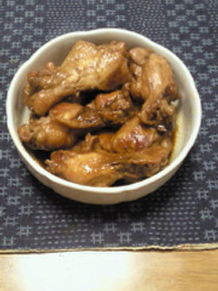 炊飯器で手羽元のこってり煮-レシピのメイン写真
