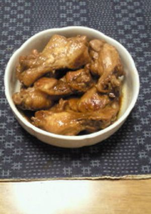 炊飯器で手羽元のこってり煮-レシピのメイン写真