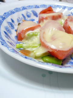 トマトとアスパラのチーズ焼き-レシピのメイン写真