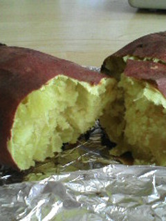 男の料理 オーブントースターで焼きいも-レシピのメイン写真