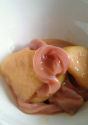 大根を塩辛でつけてみたっ-レシピのメイン写真