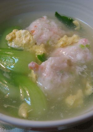 えび団子のスープ-レシピのメイン写真