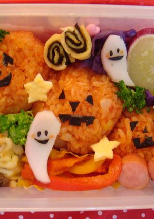 *はろぅいん*おべんと-レシピのメイン写真