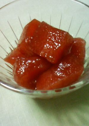 りんごの赤ワイン煮-レシピのメイン写真