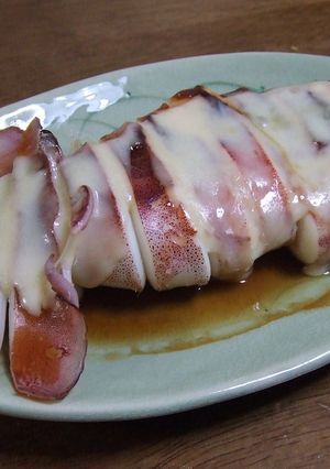 ふっくらイカ焼-レシピのメイン写真