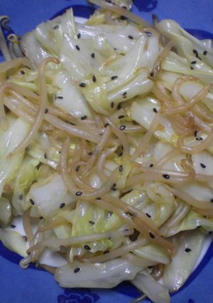 キャベツともやしのコンソメ炒め-レシピのメイン写真