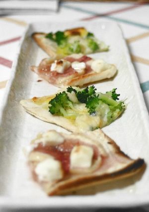食パンピザ　イチジクとクリームチーズ-レシピのメイン写真