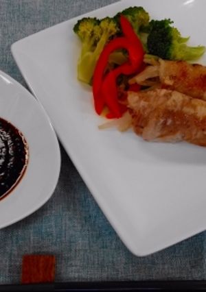 もやしの肉巻（透析食）-レシピのメイン写真