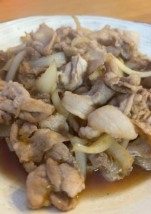 めんつゆで美味しい生姜焼き-レシピのメイン写真