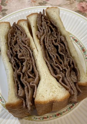 牛肉サンド-レシピのメイン写真