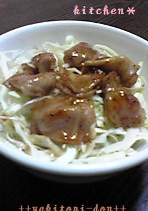 ✿簡単♪焼き鳥丼✿-レシピのメイン写真