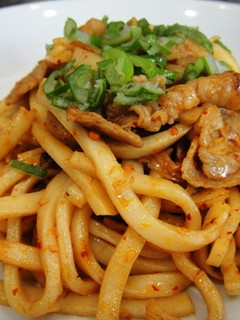 豚キムチ焼きうどん-レシピのメイン写真