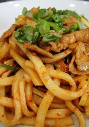 豚キムチ焼きうどん-レシピのメイン写真