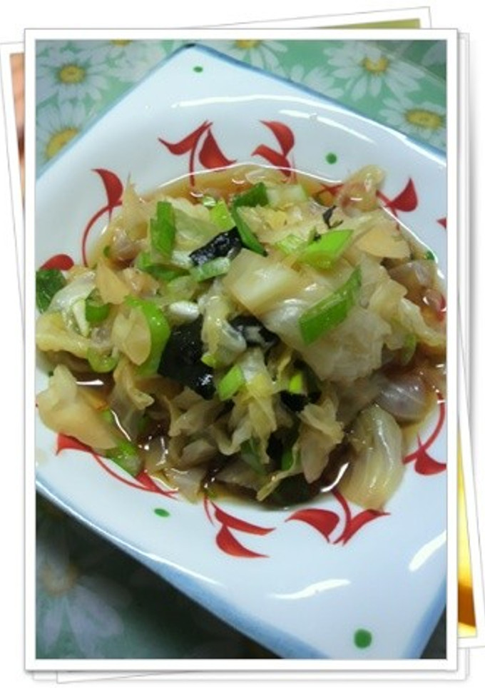 簡単煮るだけ♪キャベツの海苔和え-レシピのメイン写真