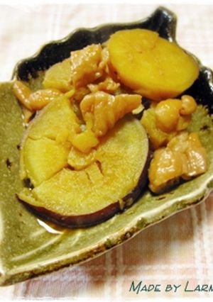あと一品･･･さつま芋と鶏皮の煮物-レシピのメイン写真