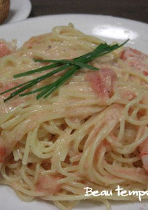 海老と明太子のクリームパスタ-レシピのメイン写真