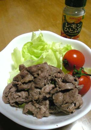 牛肉のさっぱり焼きサラダ-レシピのメイン写真