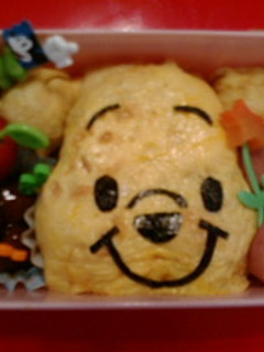プーさんオムライスキャラ弁-レシピのメイン写真