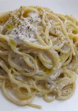 きのこの豆乳クリームパスタ-レシピのメイン写真