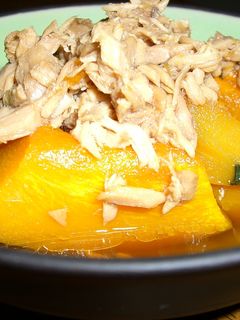 レンチン♪かぼちゃ煮物-レシピのメイン写真