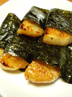 ♡☆麺つゆで簡単♪長芋の磯辺焼き-レシピのメイン写真