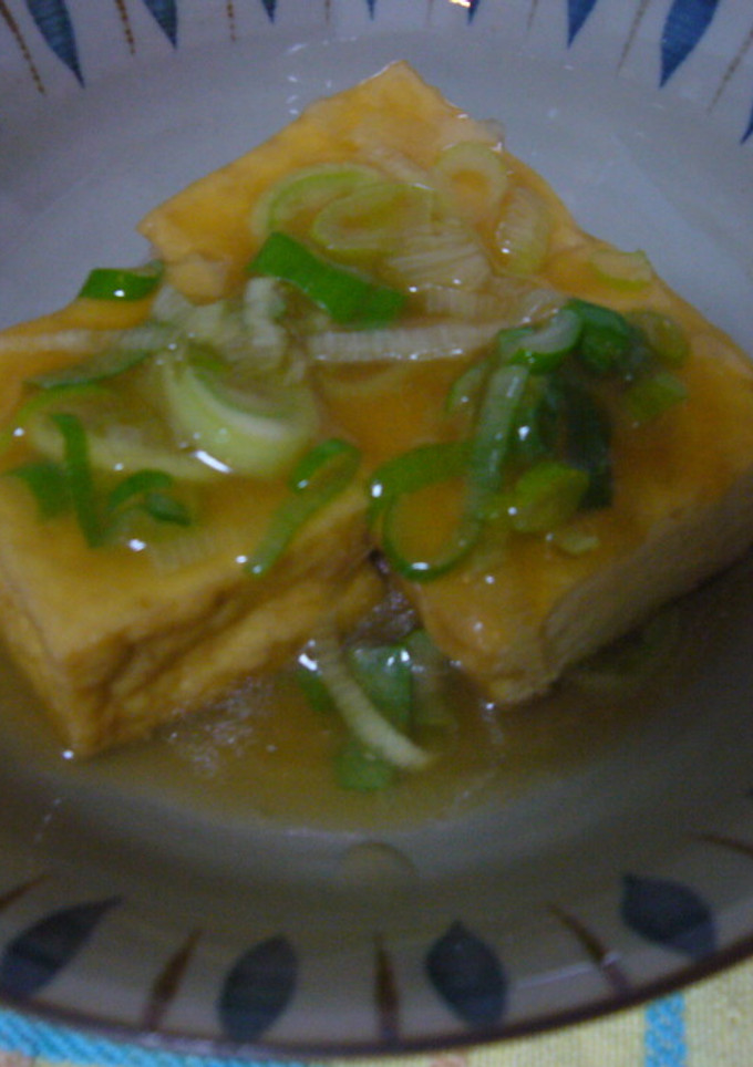 簡単☆厚揚げ！揚げ出し豆腐風♪-レシピのメイン写真
