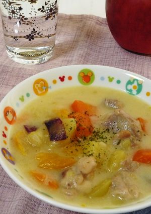 さつま芋のスイートクリームシチュー-レシピのメイン写真
