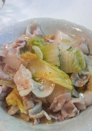 簡単☆豚肉と白菜の中華炒め-レシピのメイン写真