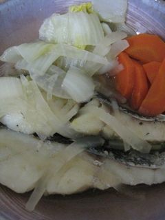 レンジで簡単!たらの蒸し煮-レシピのメイン写真
