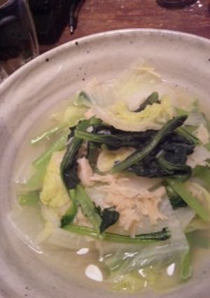 ほとほと白菜に-レシピのメイン写真