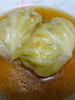和風ロールキャベツ-レシピのメイン写真