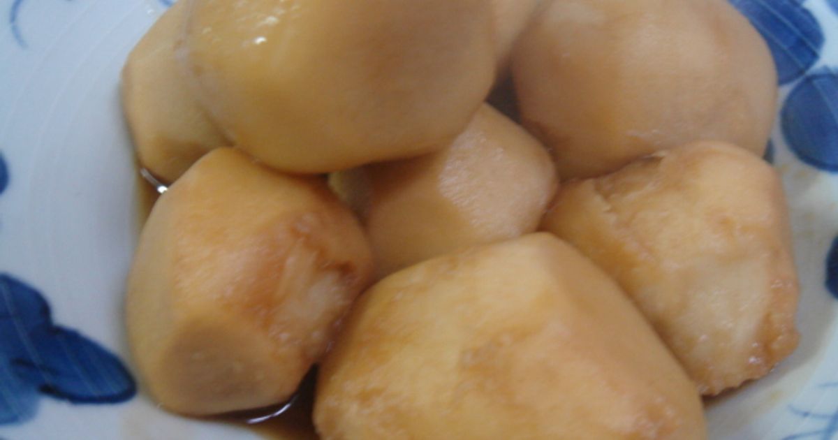 さといもの煮っころがし by やちゅぴちゅ 【クックパッド】 簡単