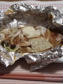 1人分ホイルでチャンチャン焼き♪-レシピのメイン写真