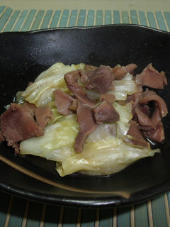 砂肝とキャベツのうま煮-レシピのメイン写真