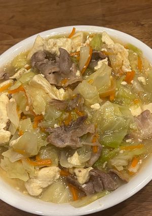 豚肉とキャベツの炒め煮-レシピのメイン写真