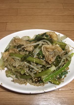 セロリ和風いため-レシピのメイン写真