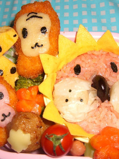 動物園弁当 (ライオンごはん)-レシピのメイン写真