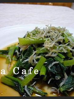 小松菜とじゃこのさっと煮-レシピのメイン写真
