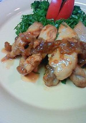 鶏肉の照り焼オレンジソース風味-レシピのメイン写真