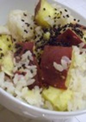 ほくほく♪甘くておいしいさつまいもご飯☆-レシピのメイン写真