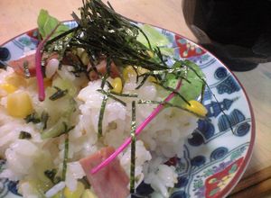 残り物冷凍ご飯と缶詰でコーンスパムちらし-レシピのメイン写真