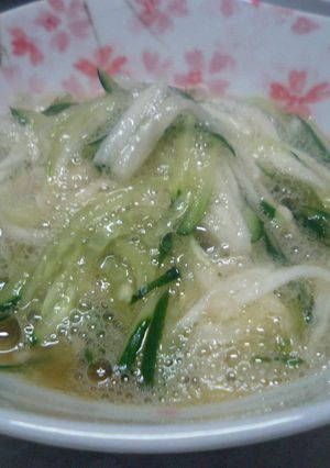 包丁いらずの長いもそうめん風-レシピのメイン写真