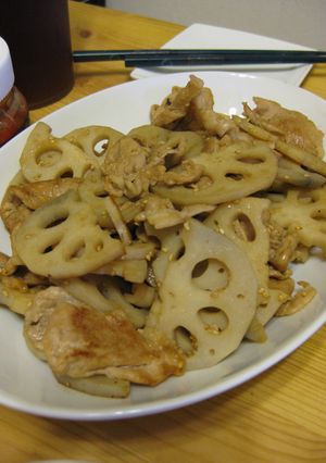 ラー油がピリリ!豚肉の炒め物-レシピのメイン写真