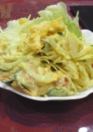 かぼちゃのサラダ-レシピのメイン写真