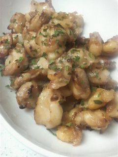 簡単おつまみ とり膝軟骨のレモン炒め-レシピのメイン写真