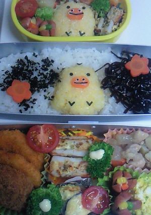 キャラ弁☆ﾘﾗｯｸﾏのｷｲﾛｲﾄﾘ-レシピのメイン写真