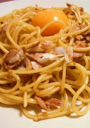 美味♡ツナ卵ガーリック✿醤油スパゲティ☆-レシピのメイン写真