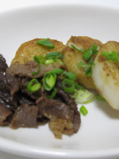 超簡単!!長いも&牛肉オイスター炒め-レシピのメイン写真